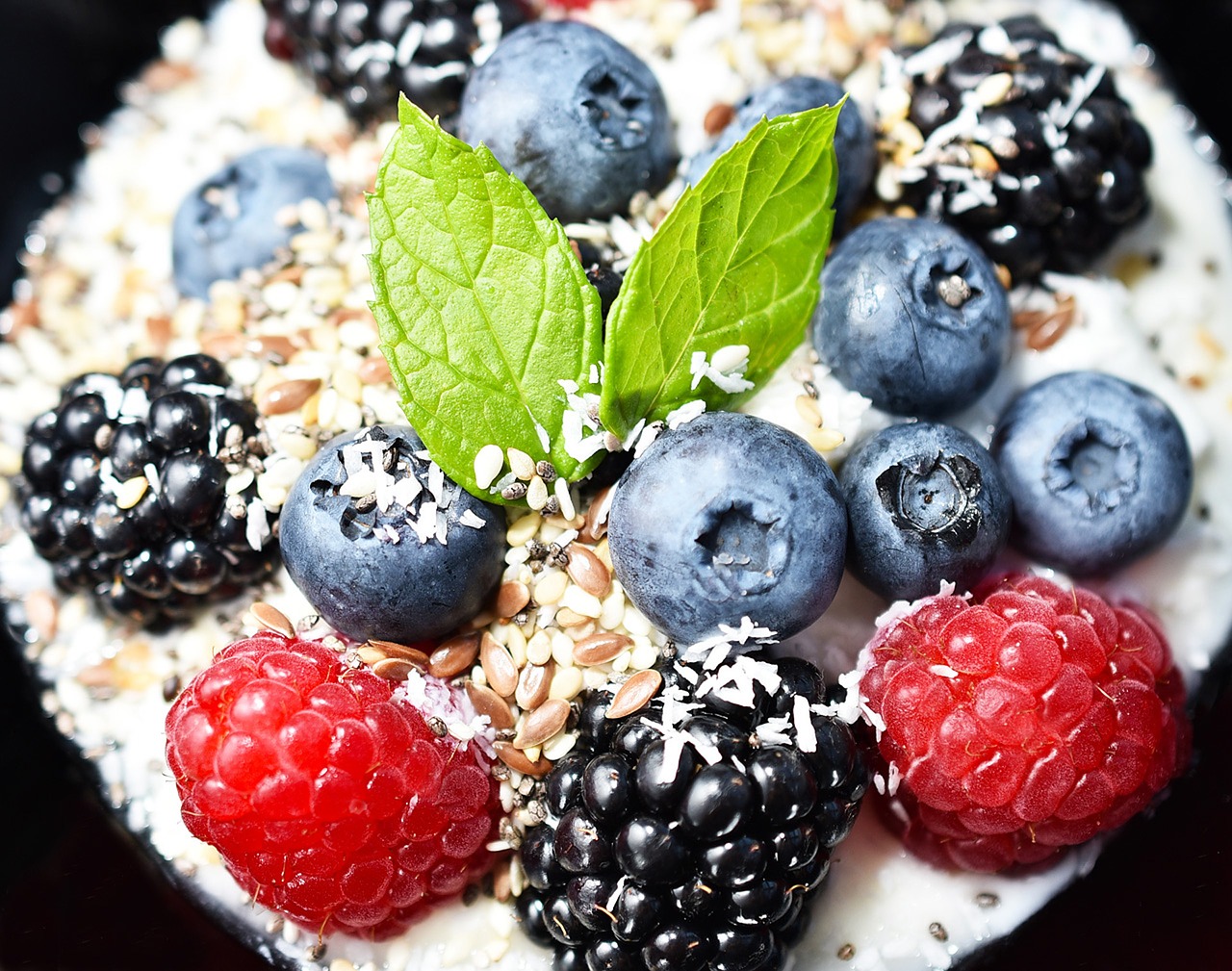 food breakfast yogurt free photo