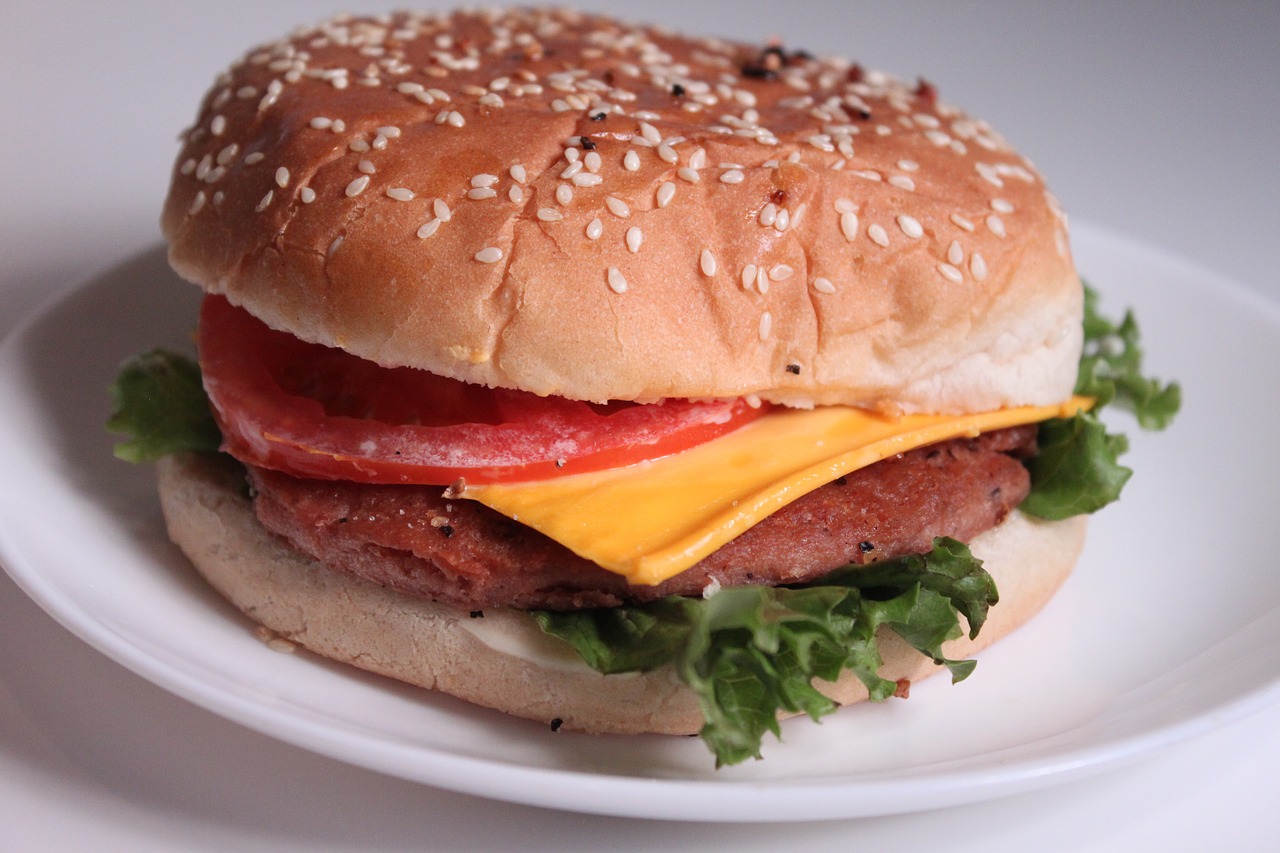 food burger fast food free photo