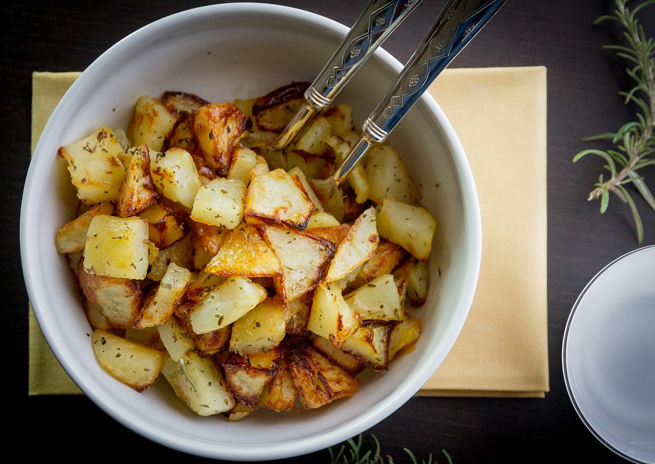 food meal potatoes free photo