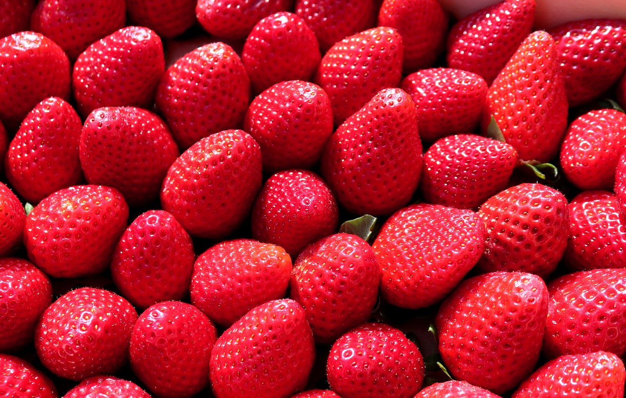 food  fruit  strawberry free photo