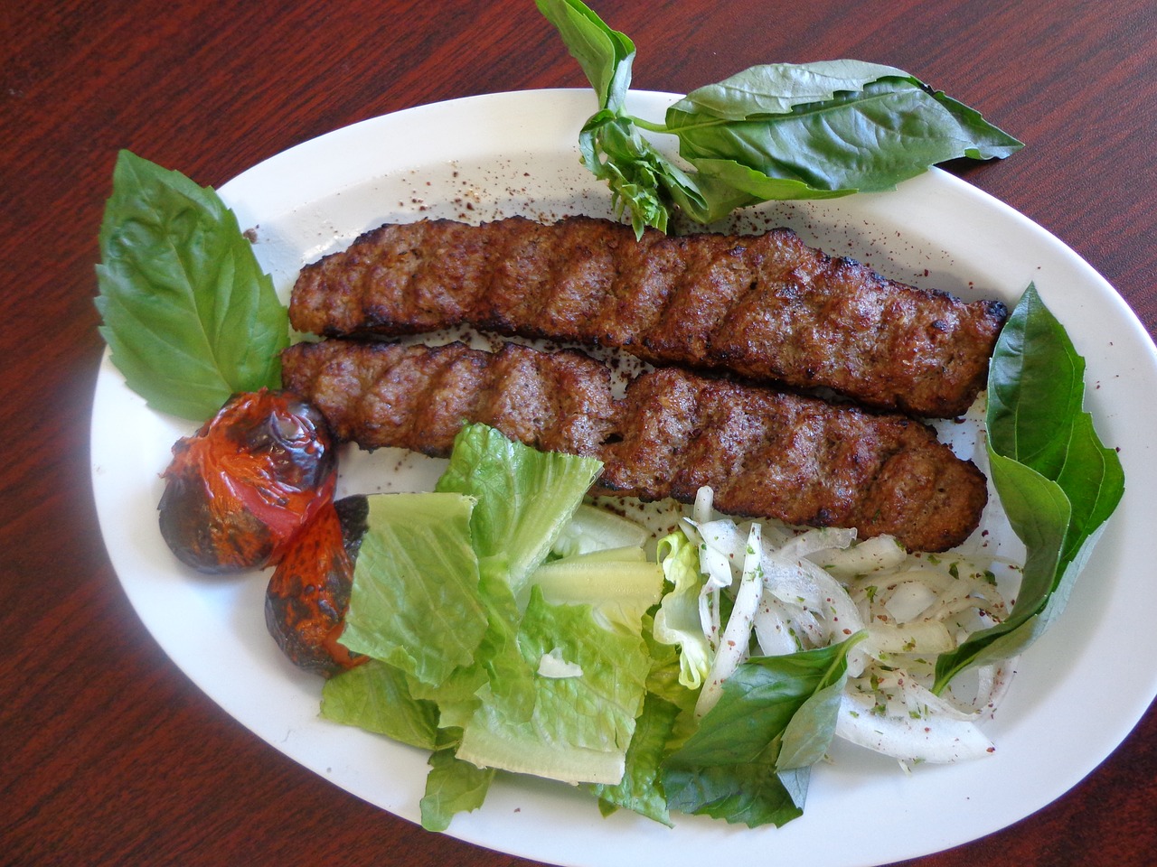 food  beef  kabob free photo