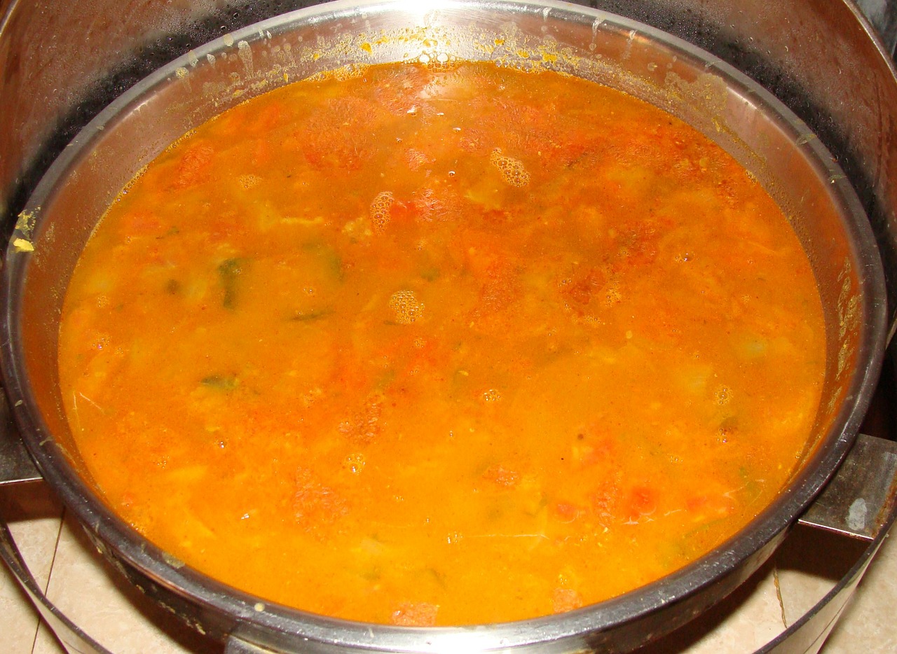 food sambar vegetable stew free photo