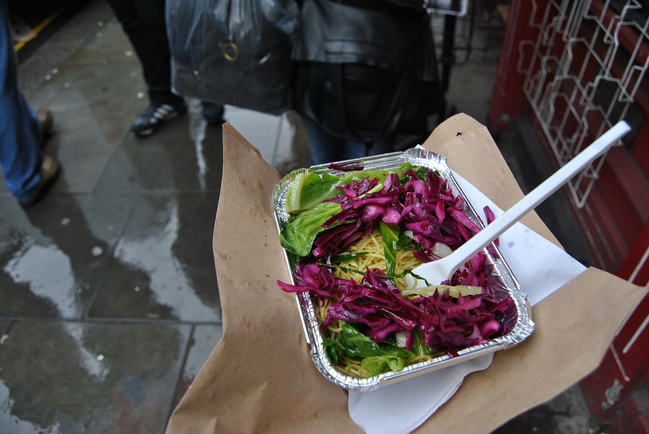 food salad colorful free photo