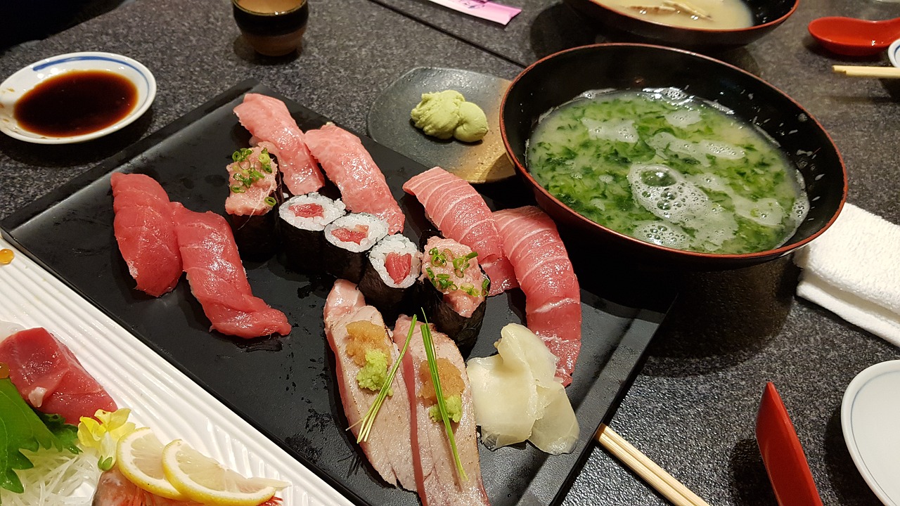 food  sushi  tuna free photo