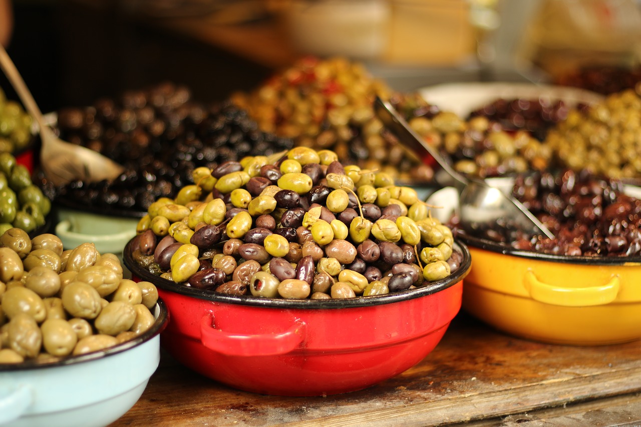 food  olives  market free photo