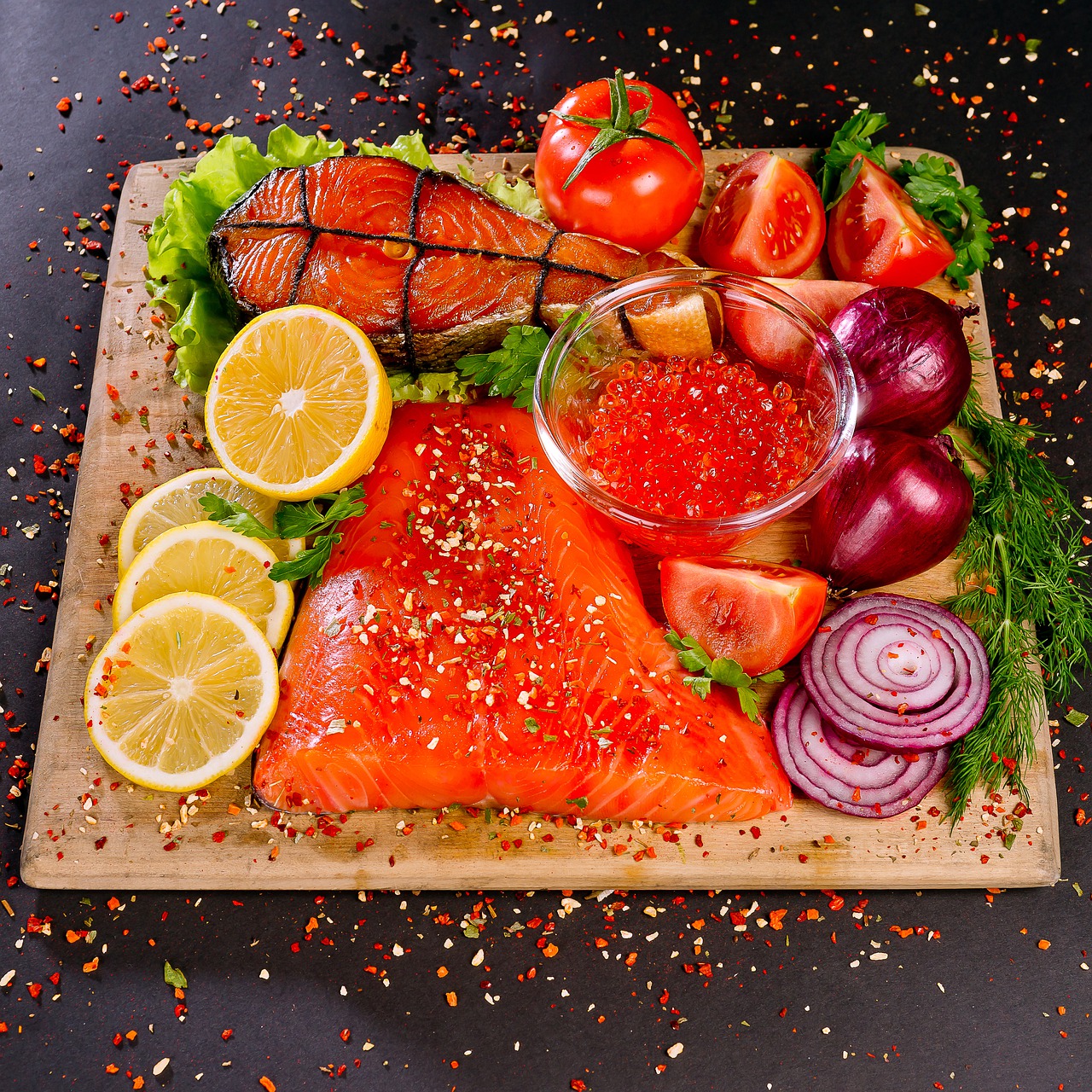 food  fish  salmon free photo