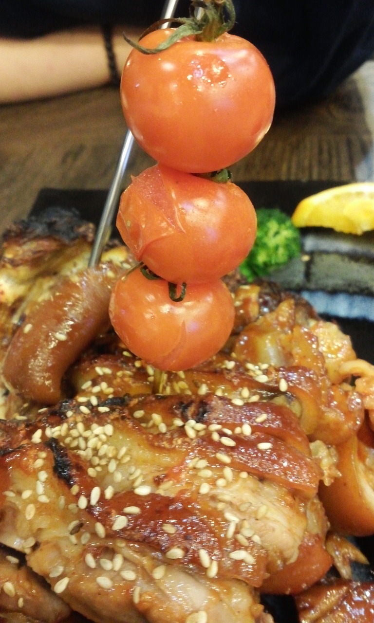 food ham hocks tomato free photo