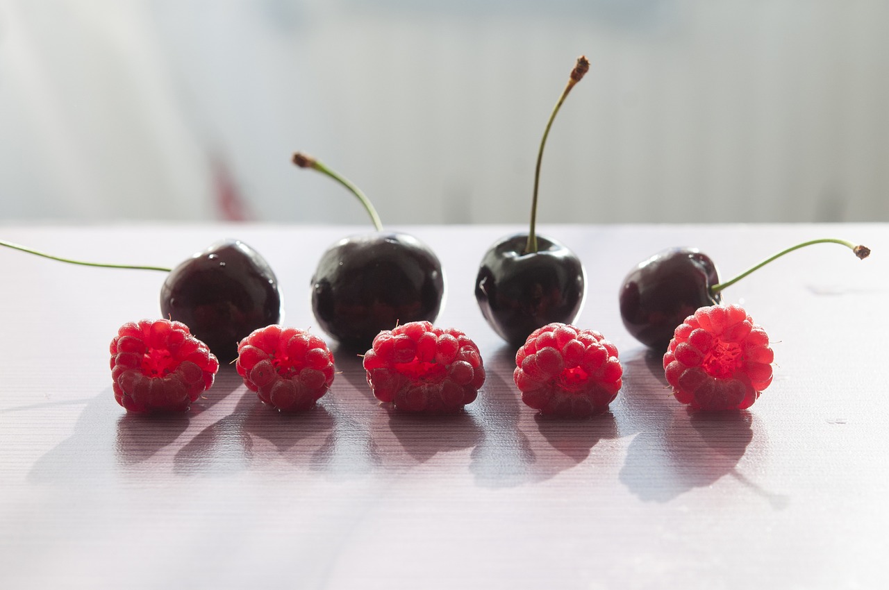 food fruits cherry free photo