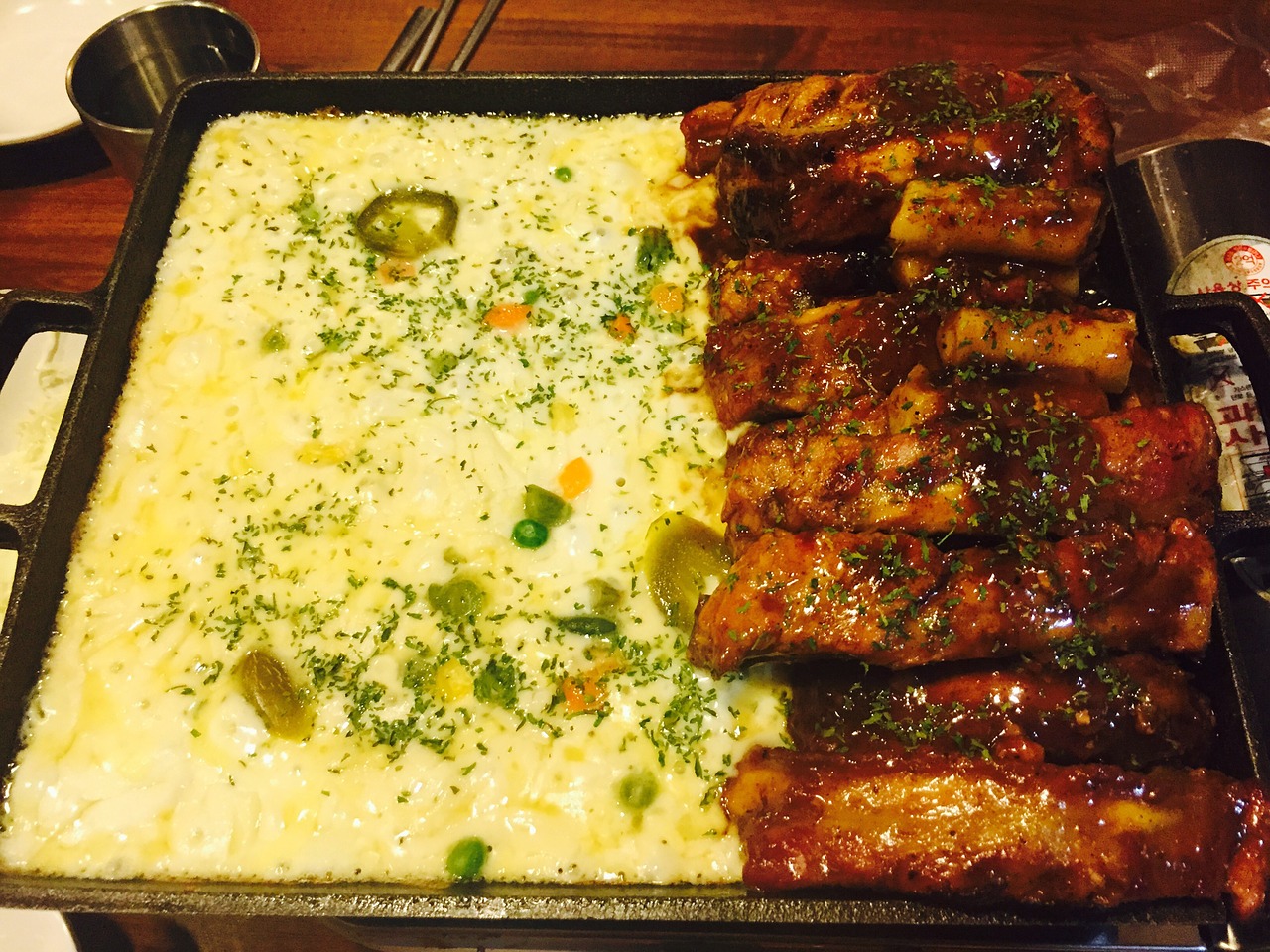 food cooking cheese ribs free photo
