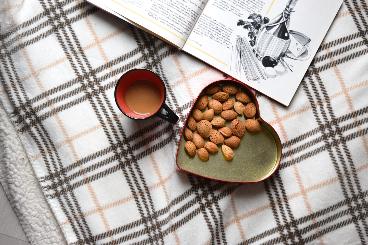 food flat lay morning coffee breakfast free photo