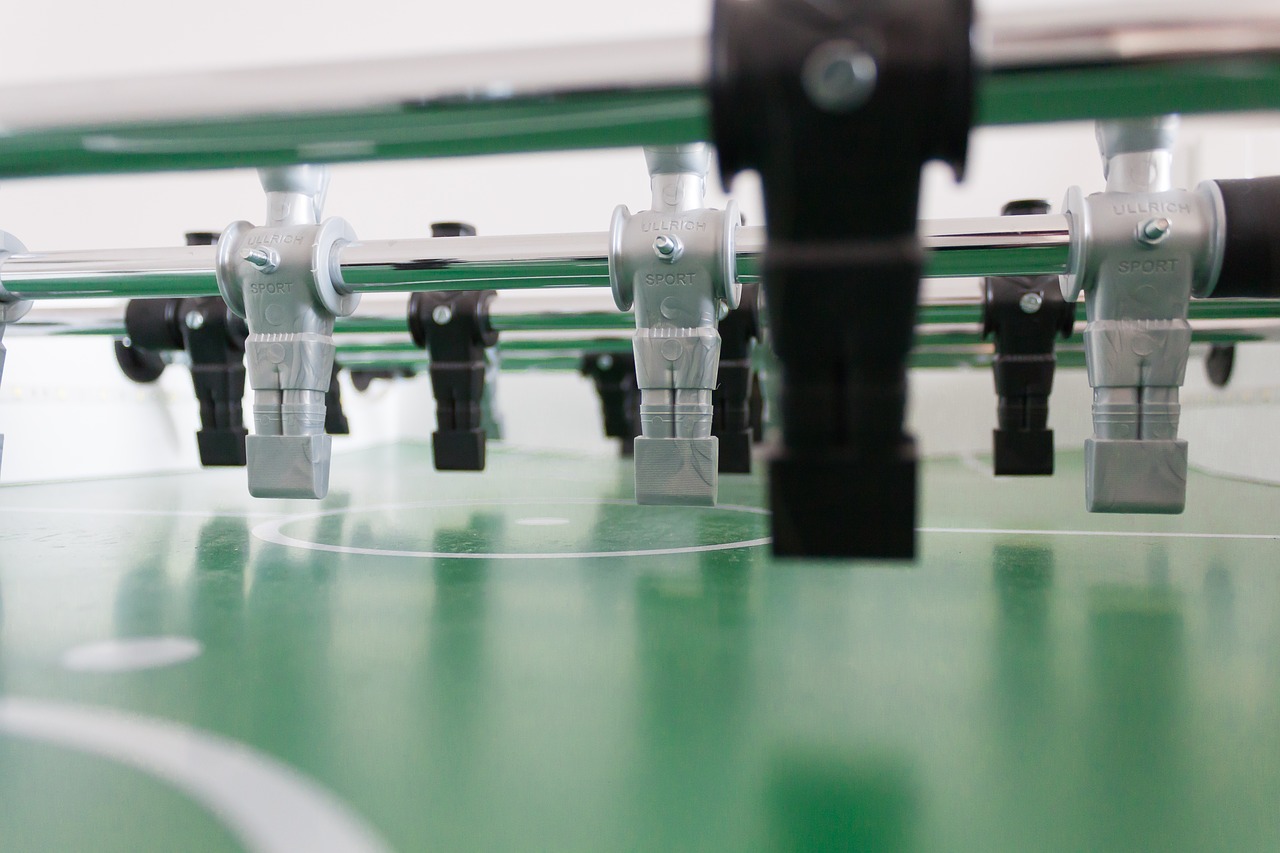 foosball table  table football  soccer table free photo