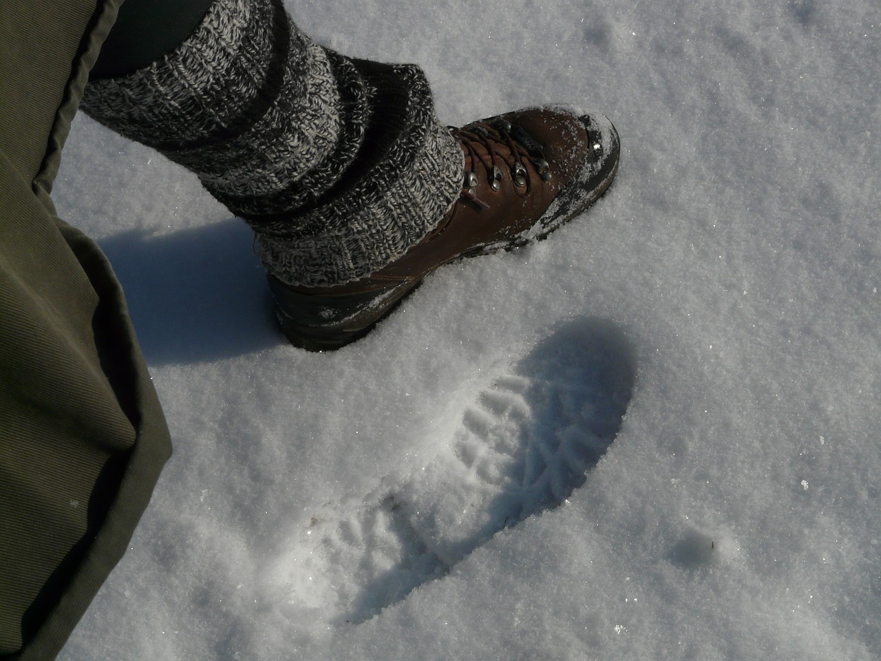foot footprint step free photo