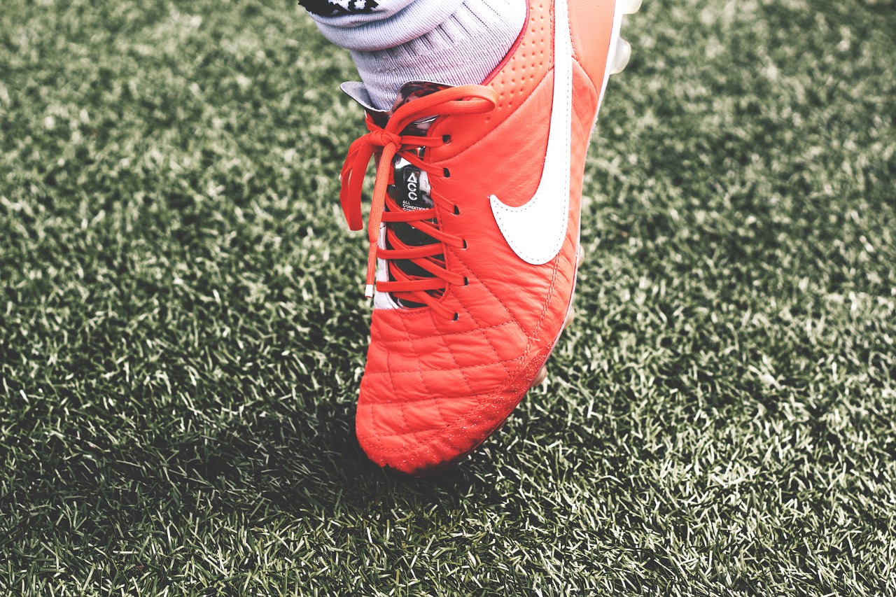 football shoe grass free photo