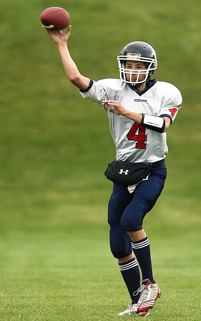 football american football quarterback free photo
