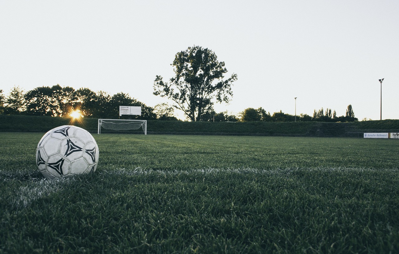 football ball sports ground free photo