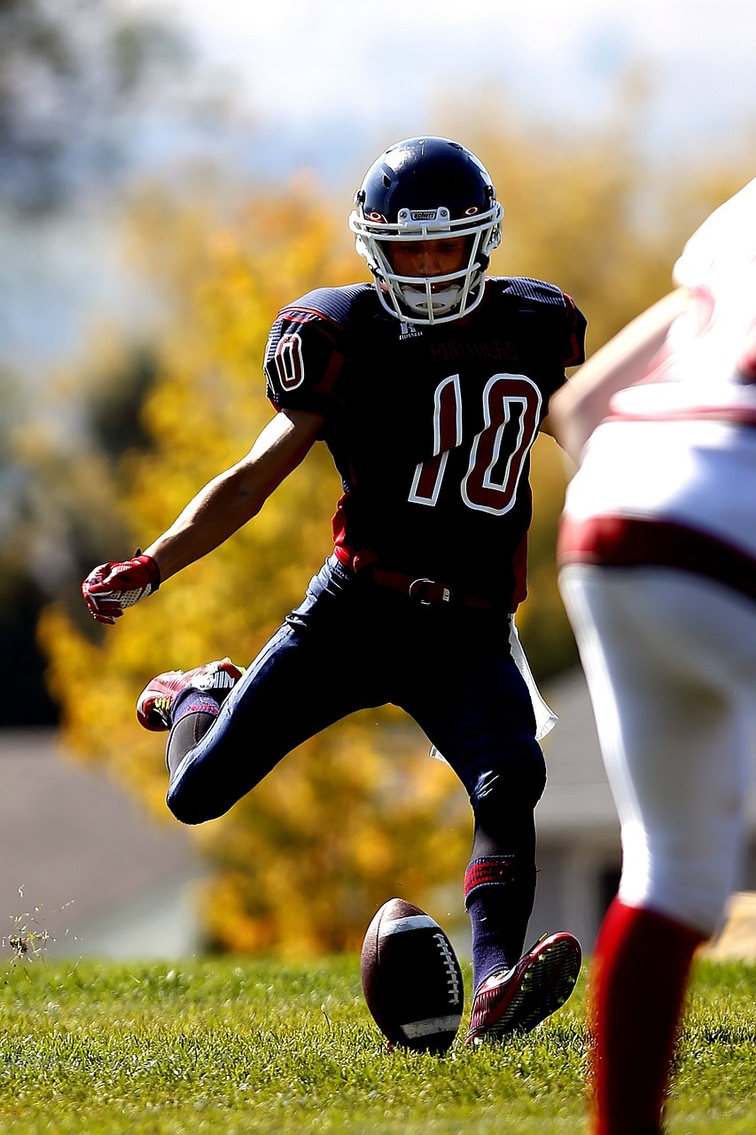 football american football kicker free photo