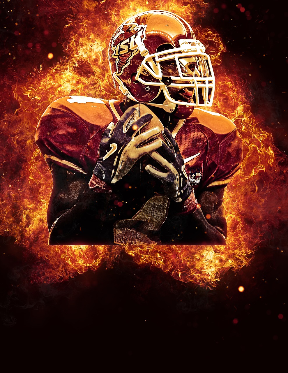 Football,american football,sport,flame,fire - free image from needpix.com