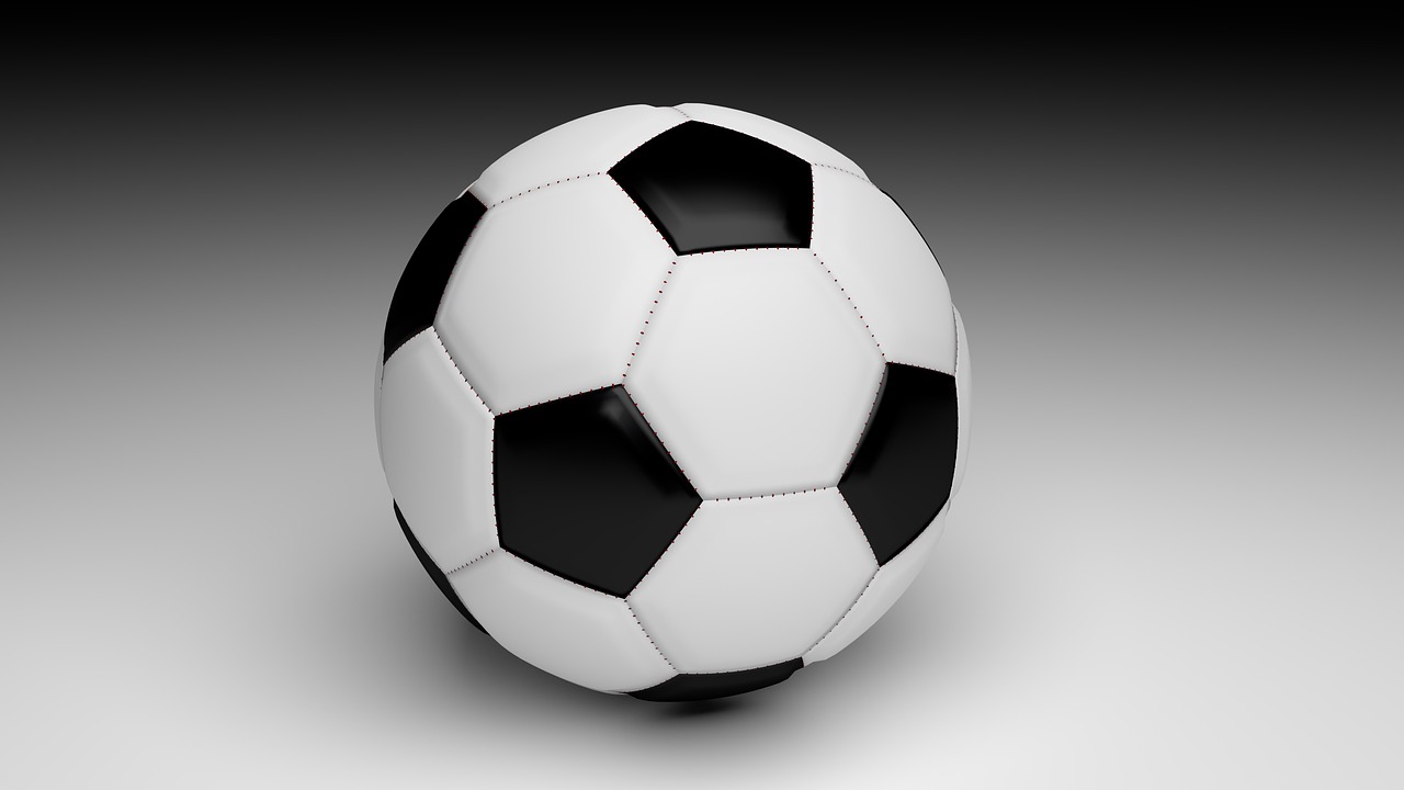 football  3d  rendering free photo