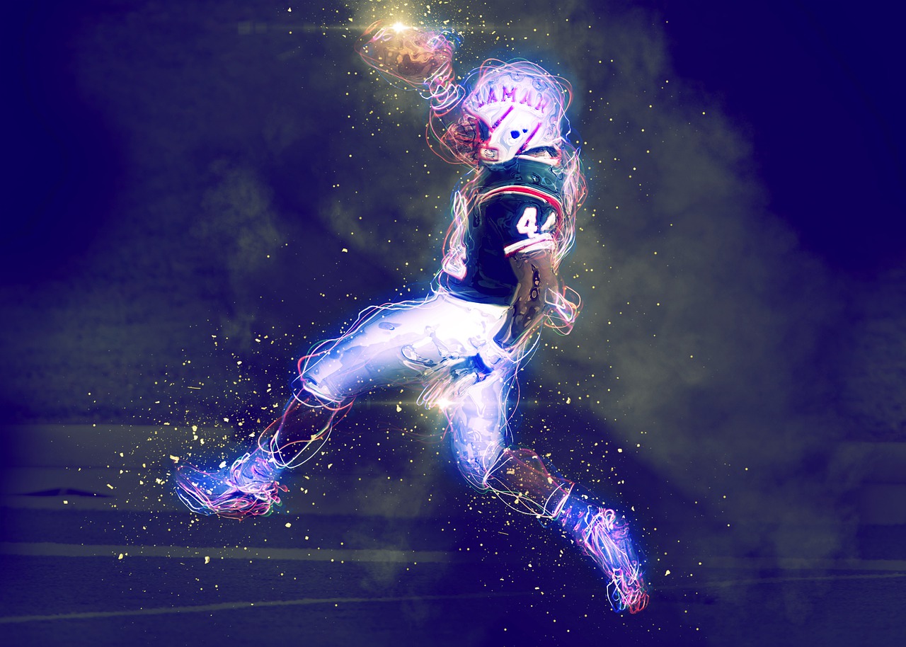football  touchdown  american football player free photo