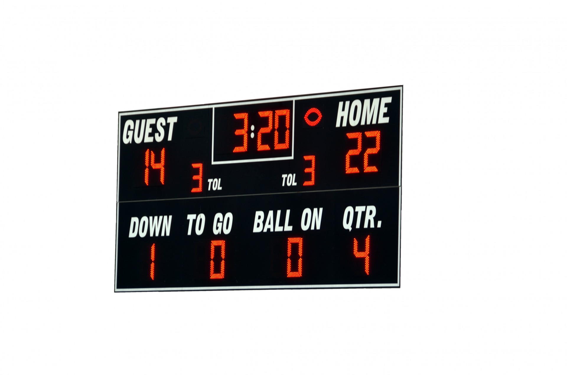 scoreboard football sport free photo