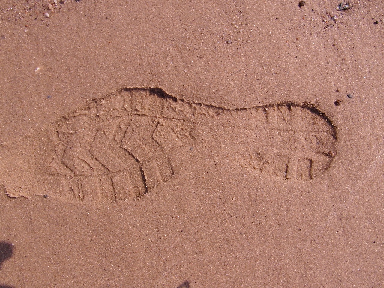 footprint schusohle trace free photo
