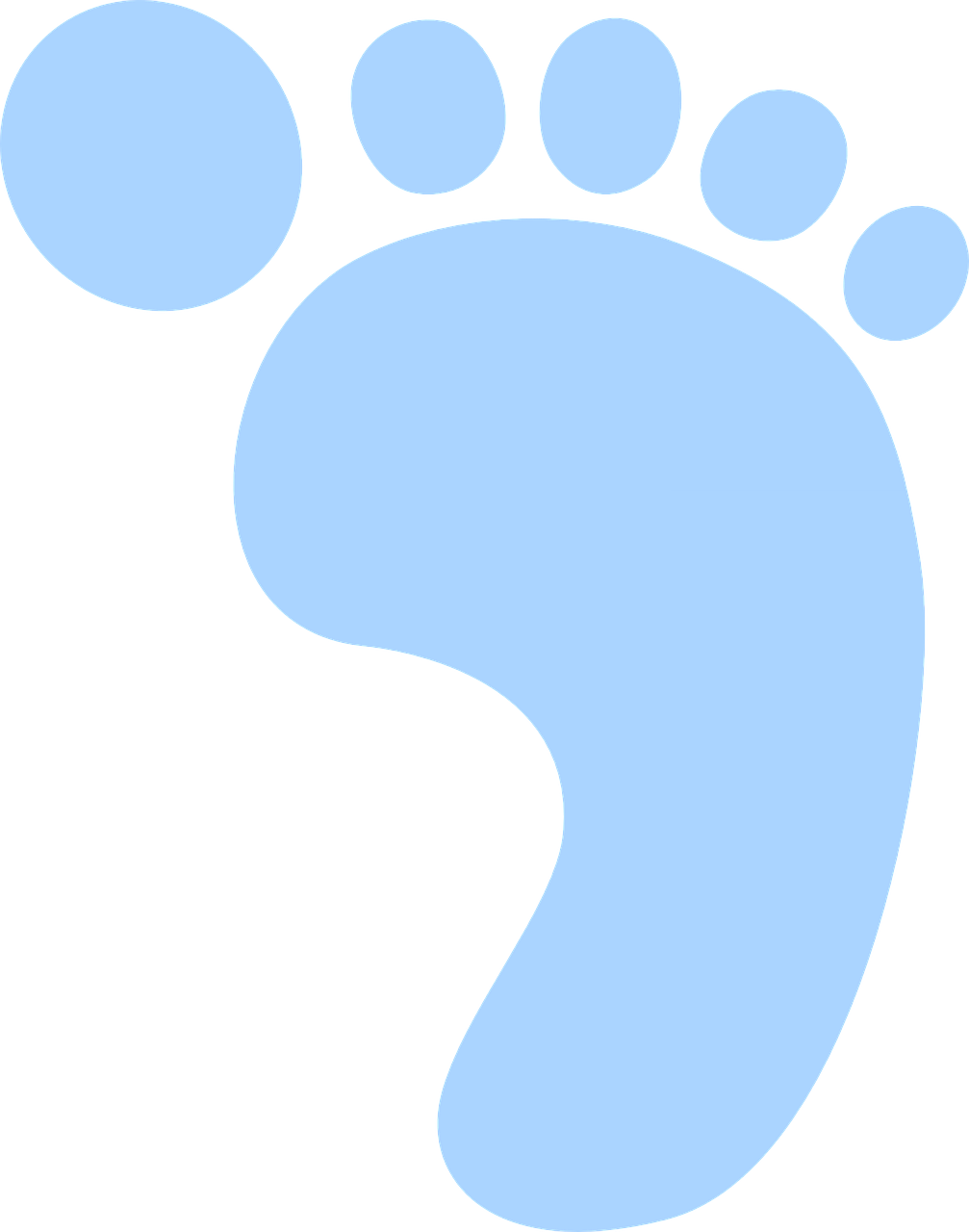 footprint toes barefoot free photo