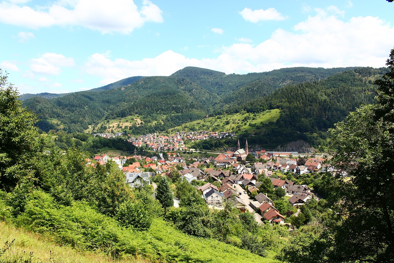 forbach black forest mountains free photo