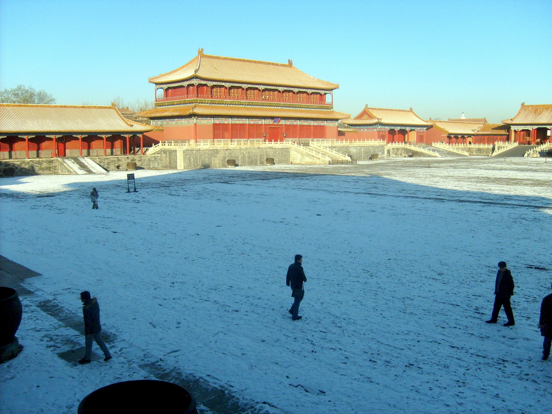 landscape forbidden city imperial palace free photo