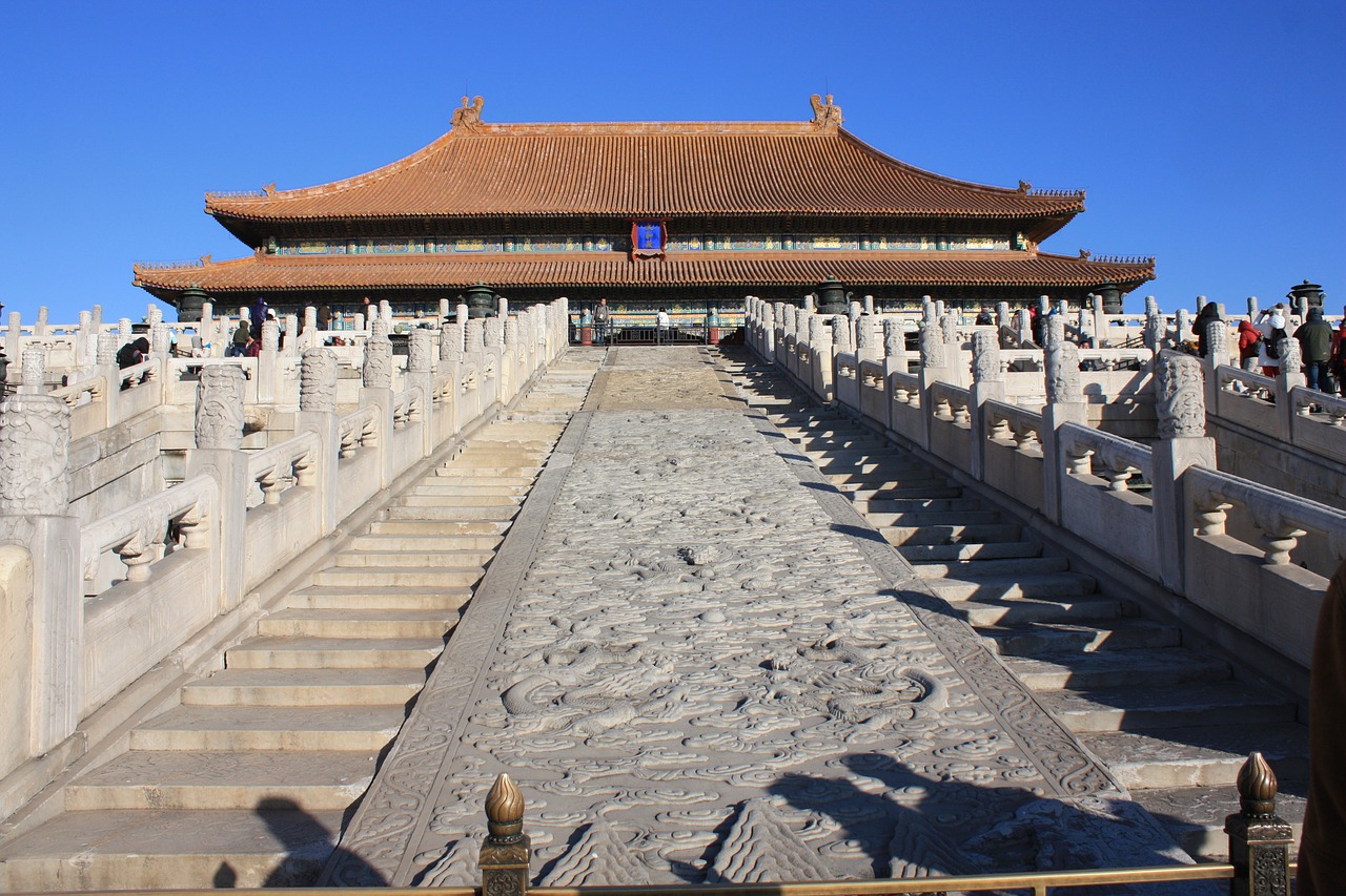 forbidden city imperial palace beijing free photo
