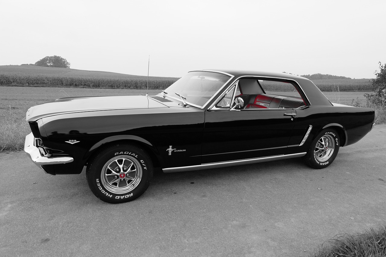 ford mustang coupe free photo