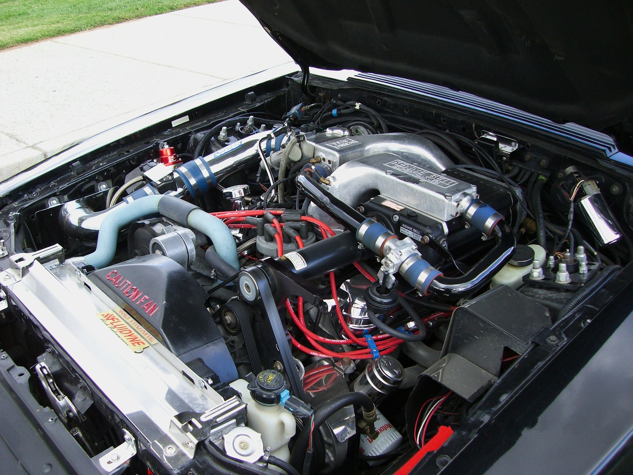 ford supercharged small block engine free photo
