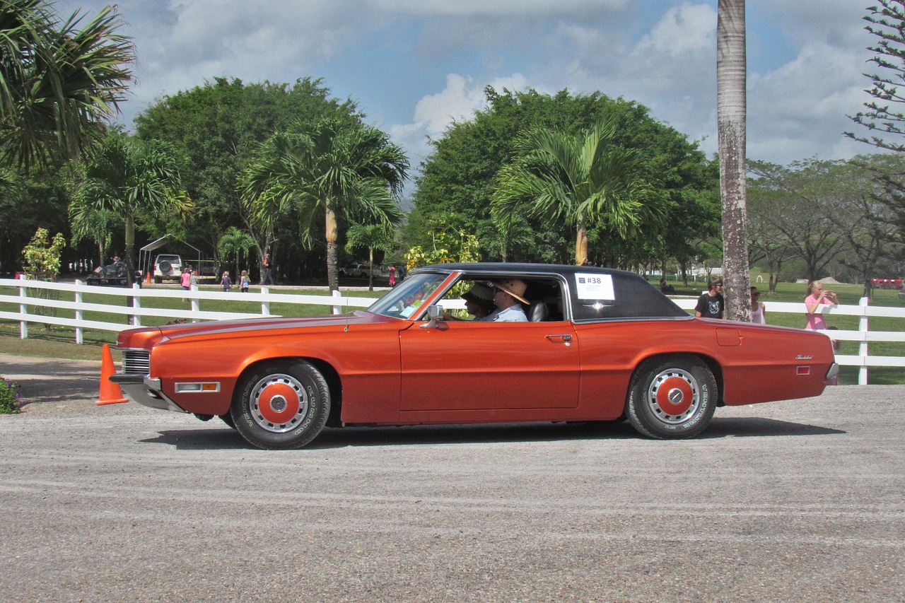 ford thunderbird antique free photo