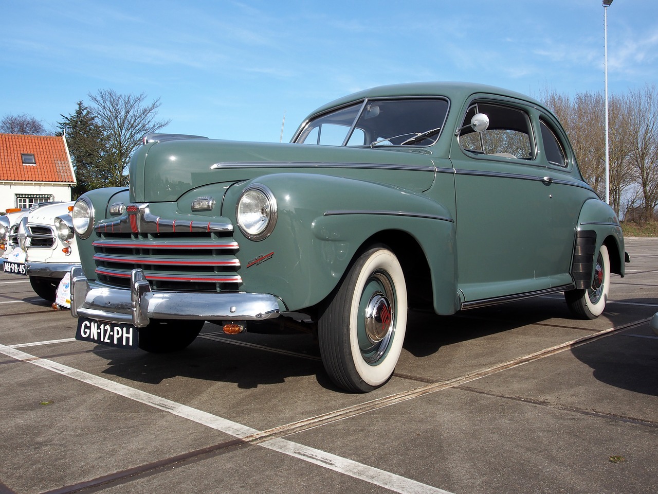 ford superdeluxe coupe free photo