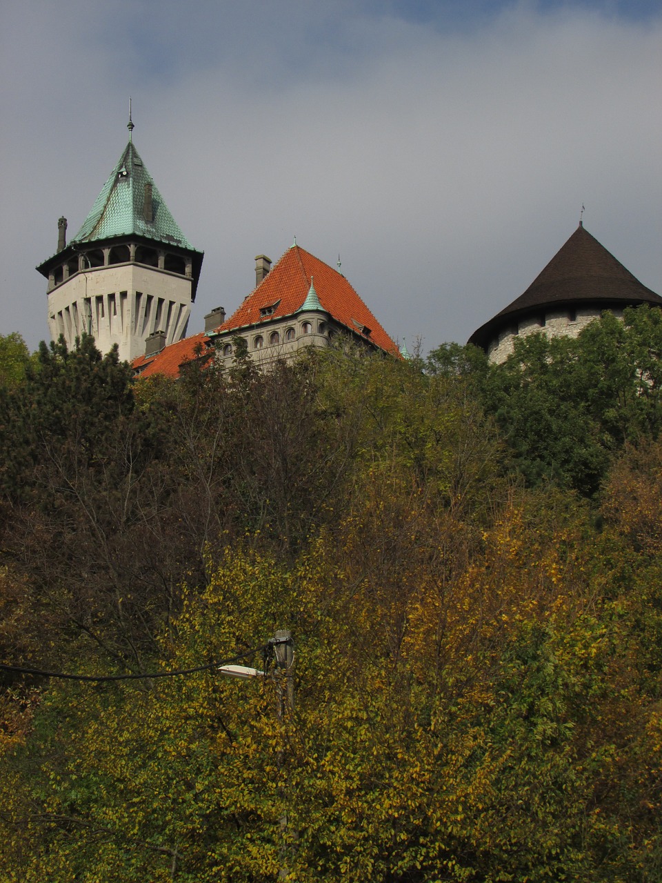 forest tower smolenice free photo