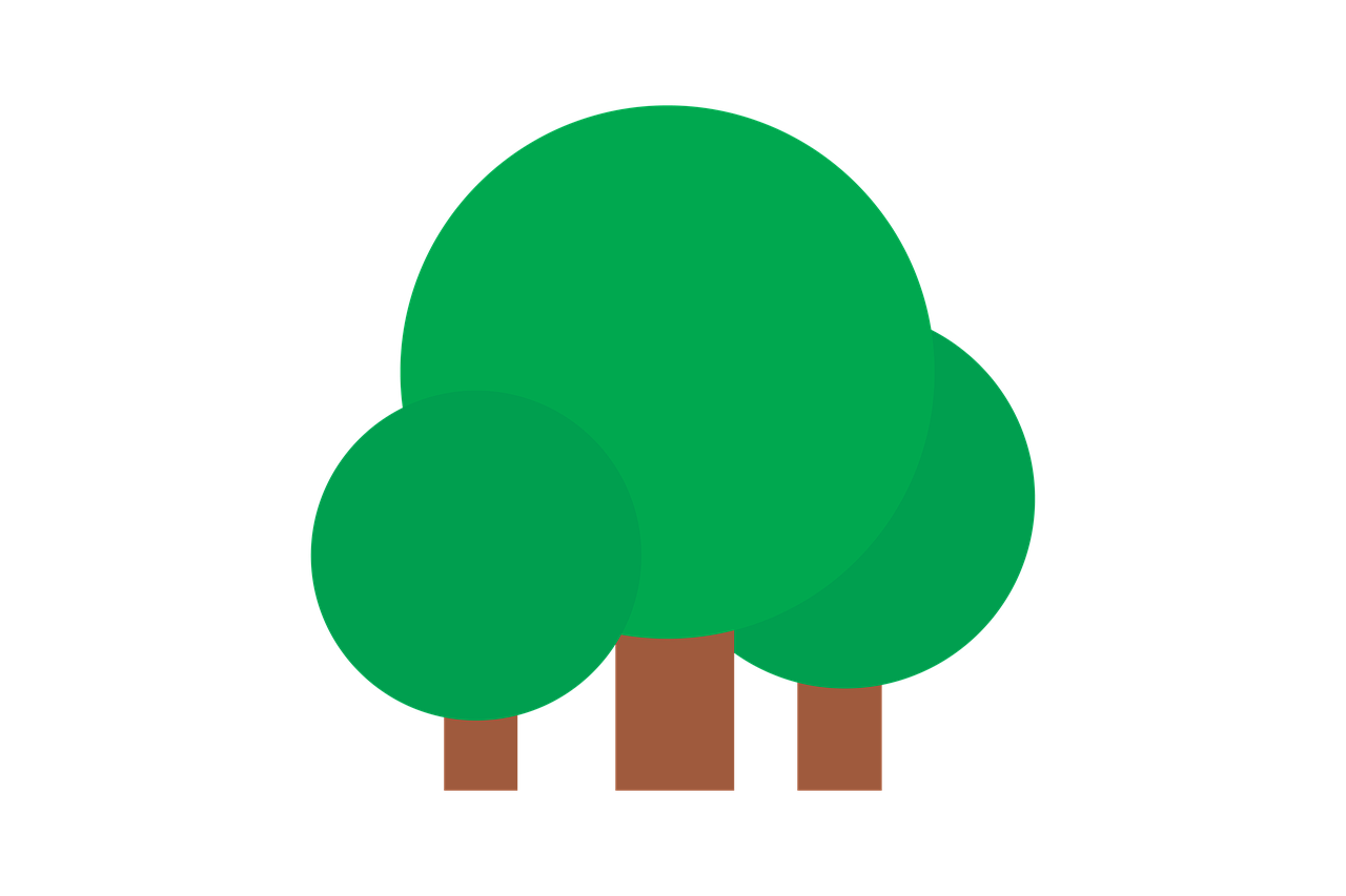 forest  tree  icon free photo