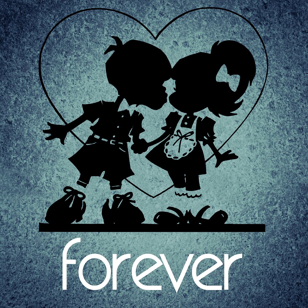 forever love pair free photo