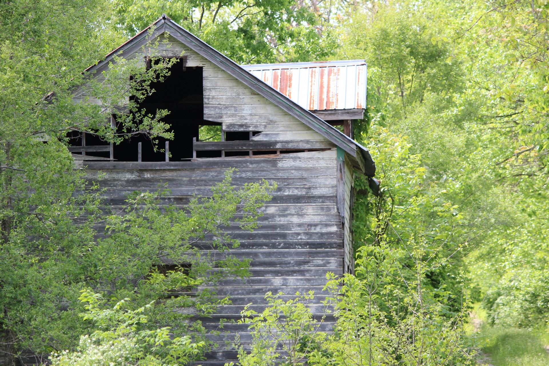 farms abandoned reclaimed free photo