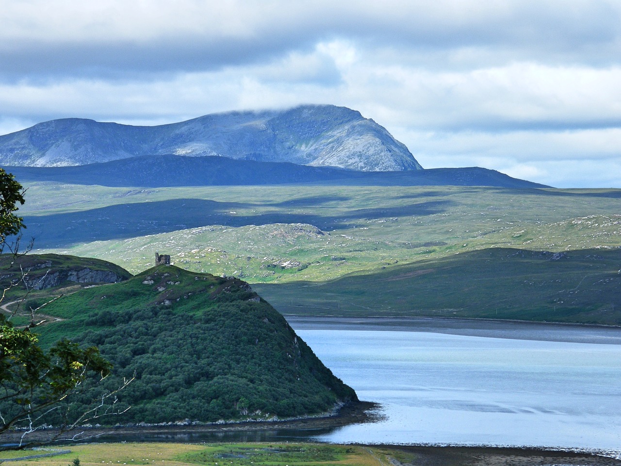 forground scotland highlands ben more mountain free photo