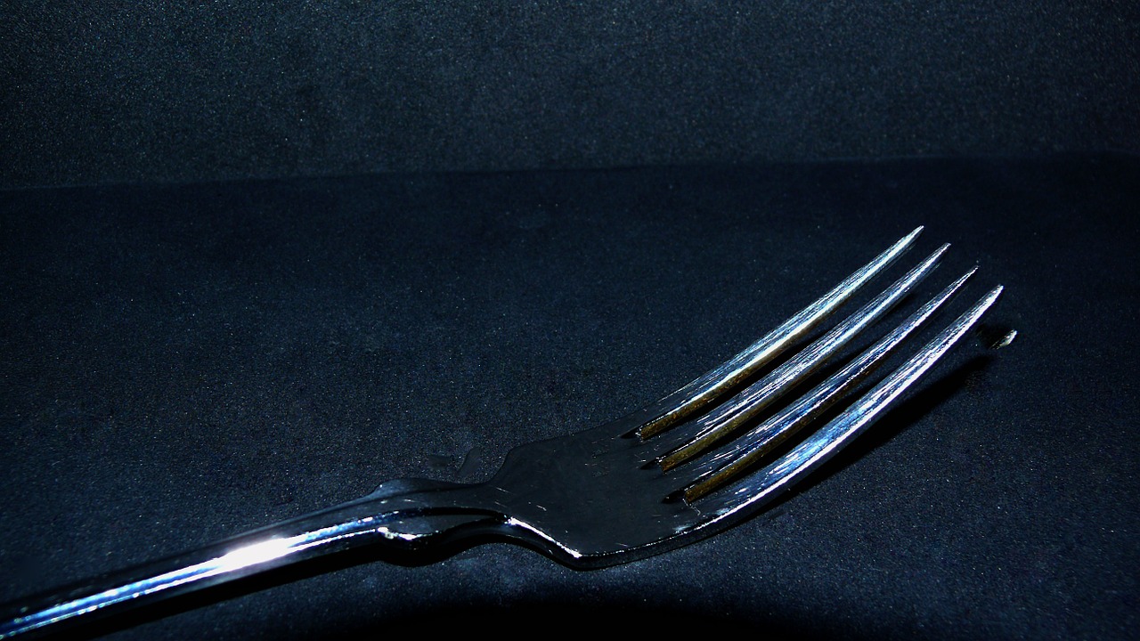 fork cutlery metal fork free photo