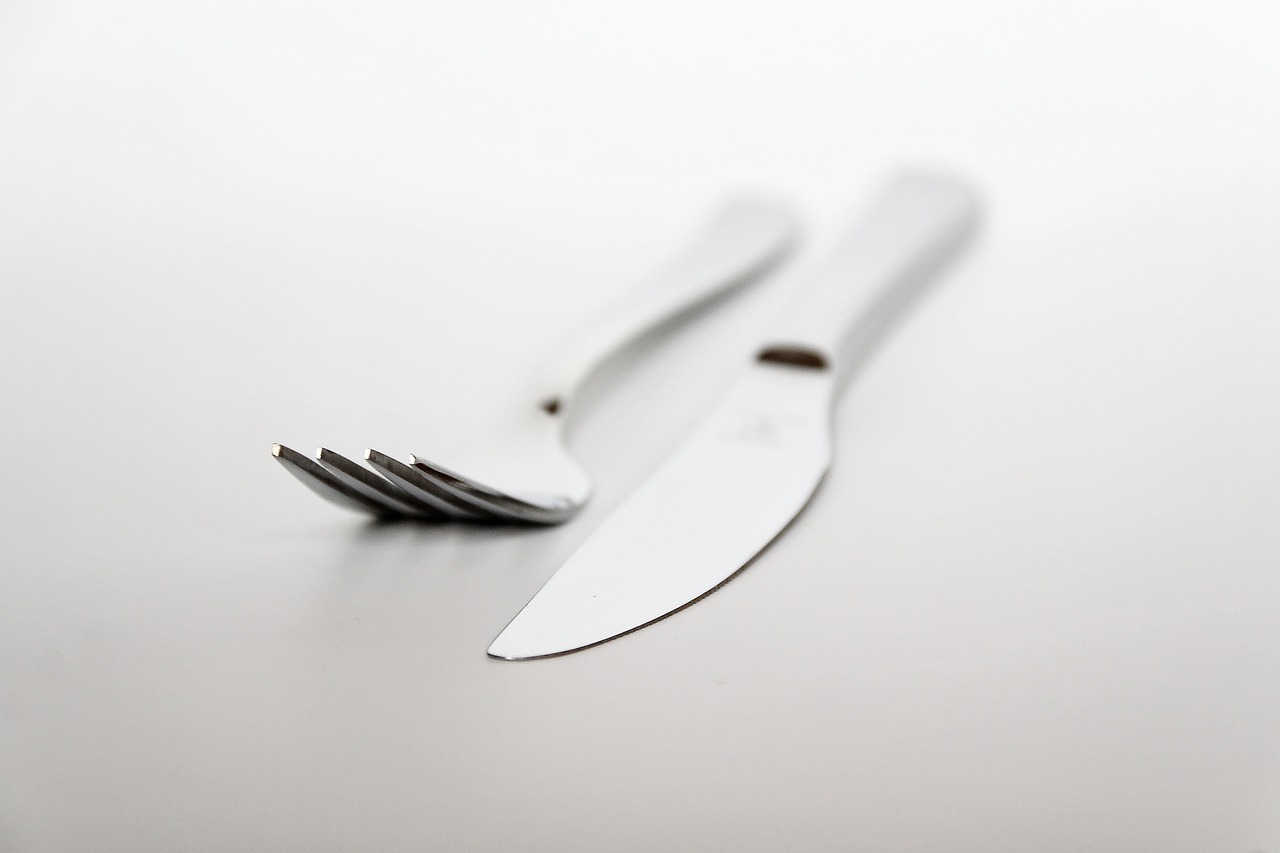 fork knife cutlery free photo