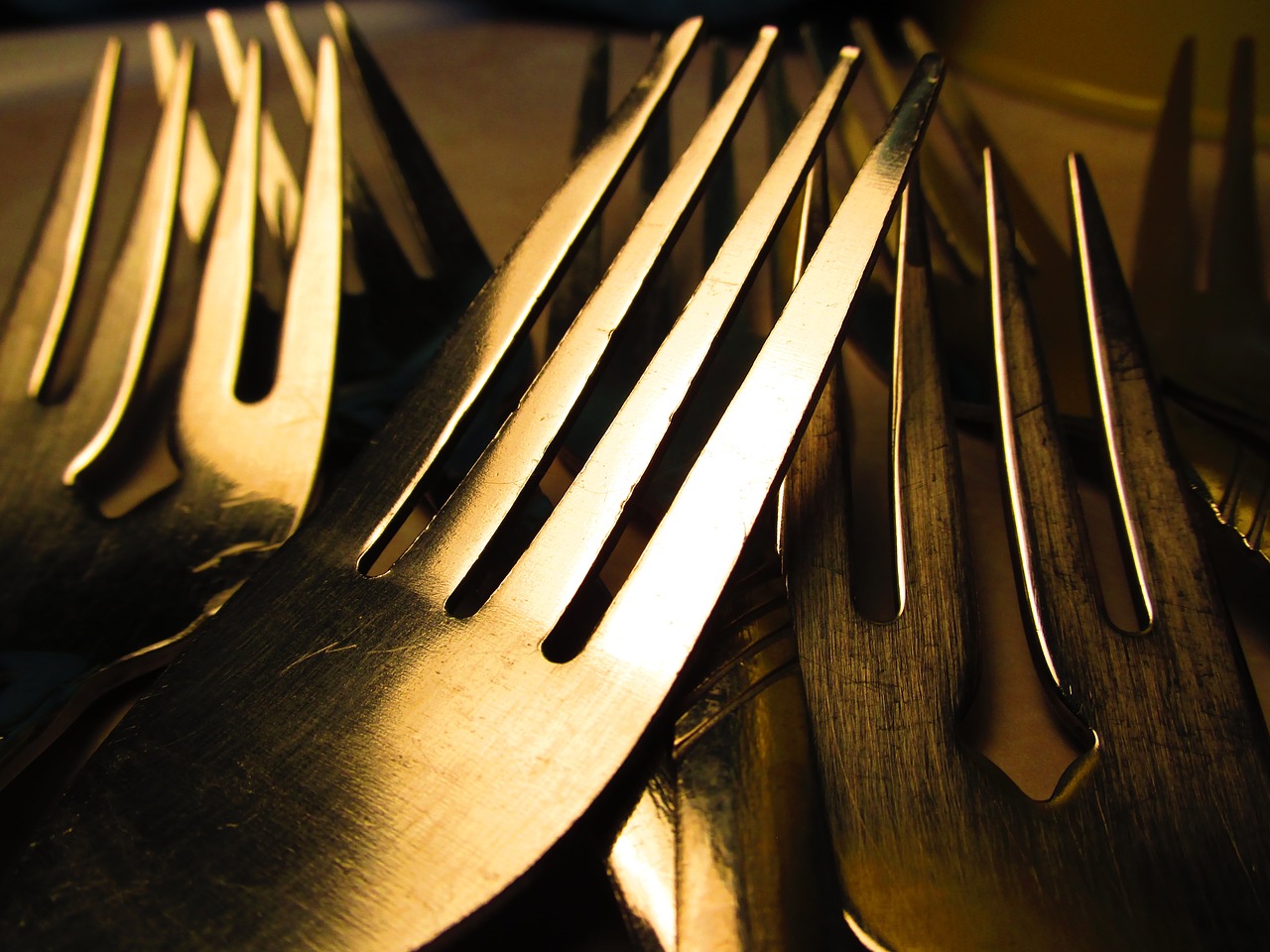 fork silverware utensil free photo