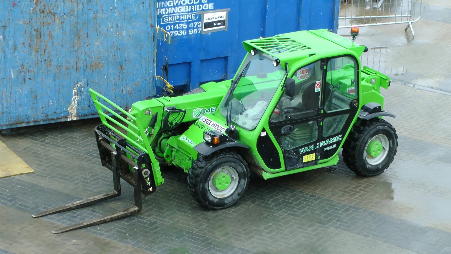 fork lift truck machinery industrial free photo