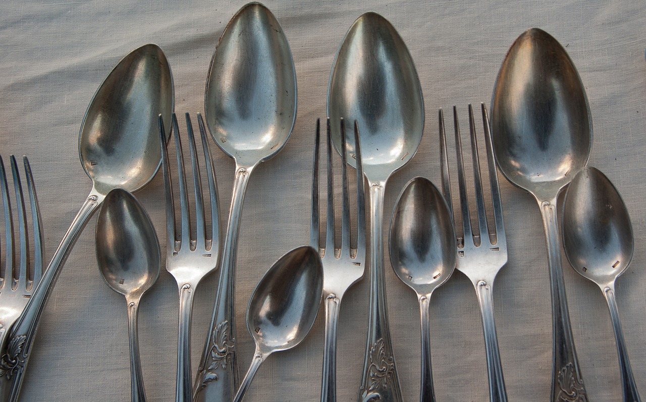 forks spoons silverware free photo