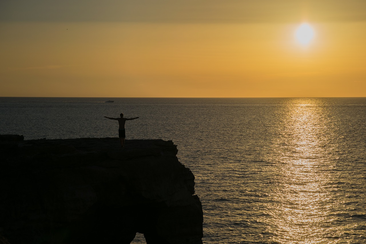 formentera sea sunset free photo