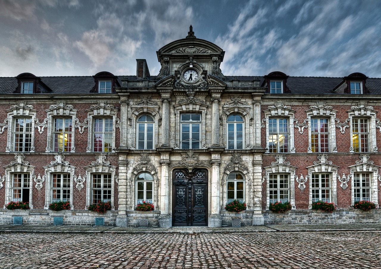 former psychiatric hospital seclin building free photo