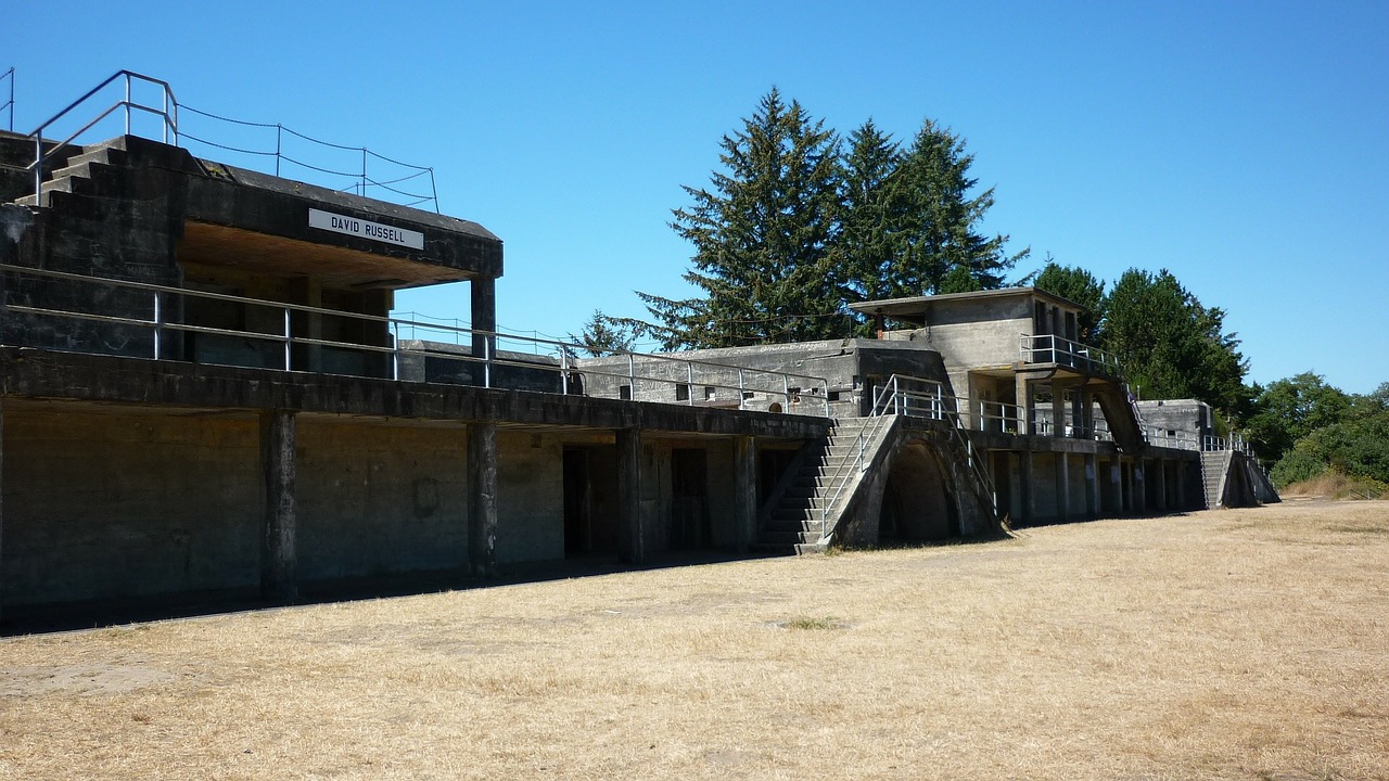 fort abandoned oregon free photo