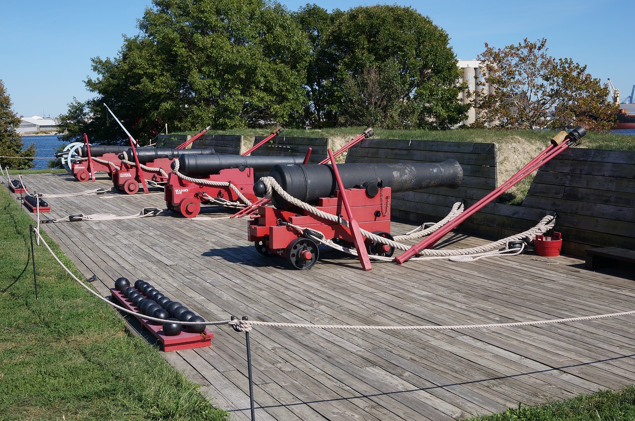 fort cannon battery free photo