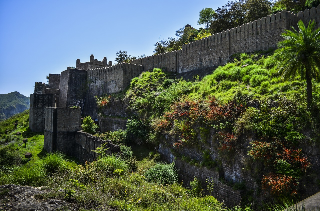 fort travel green free photo