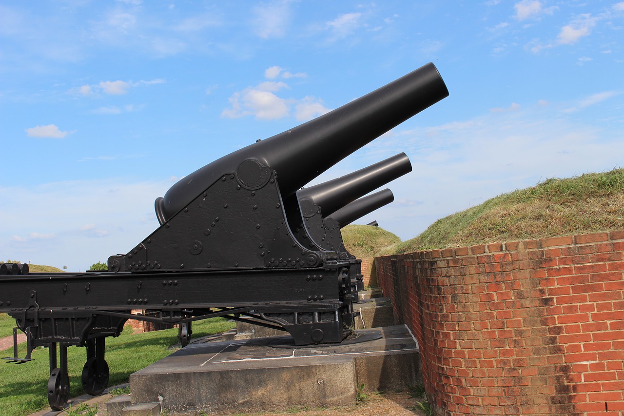 fort 1812 cannons free photo
