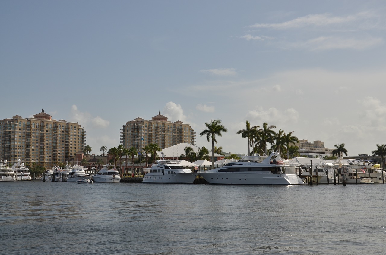 fort lauderdale florida water free photo